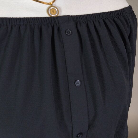 Off Shoulder Black Top - Picture 5 of 7